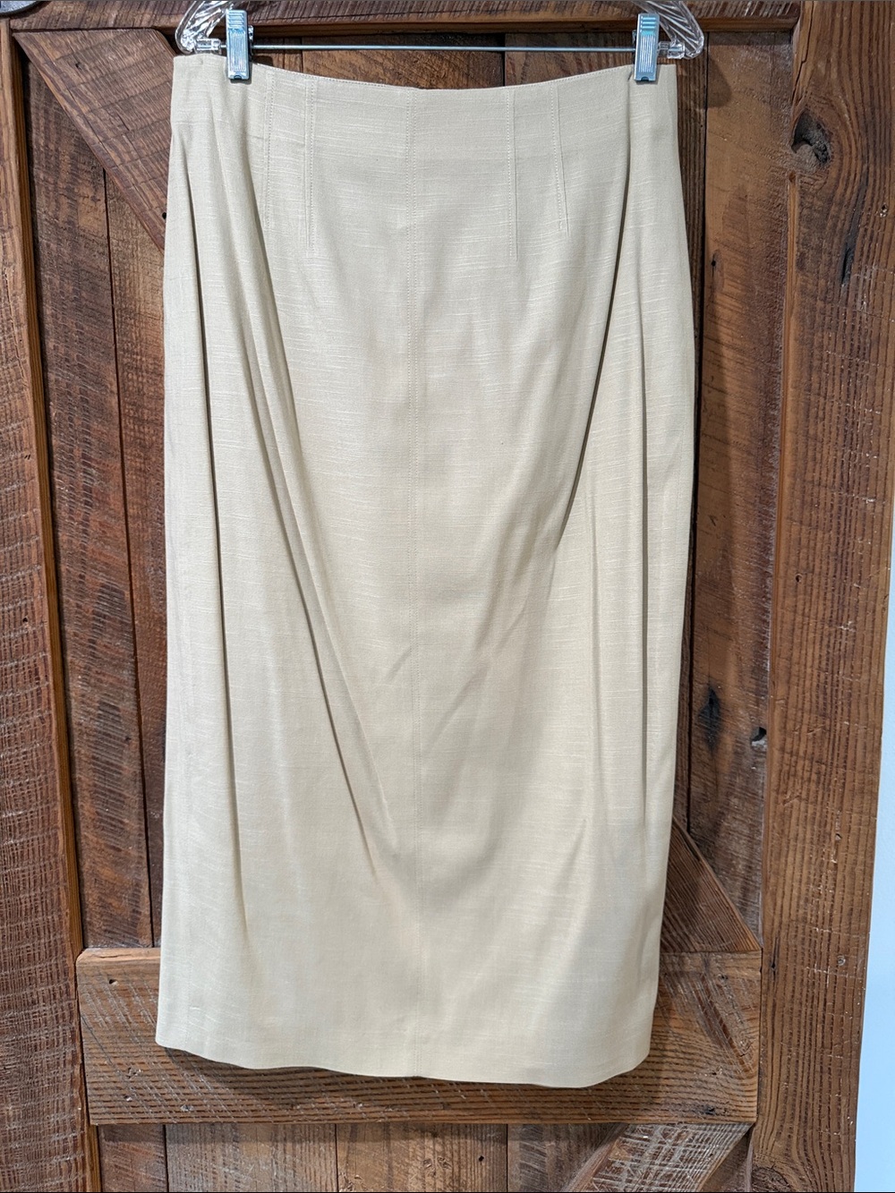 Veronica Beard Kimpton linen-blend midi Skirt